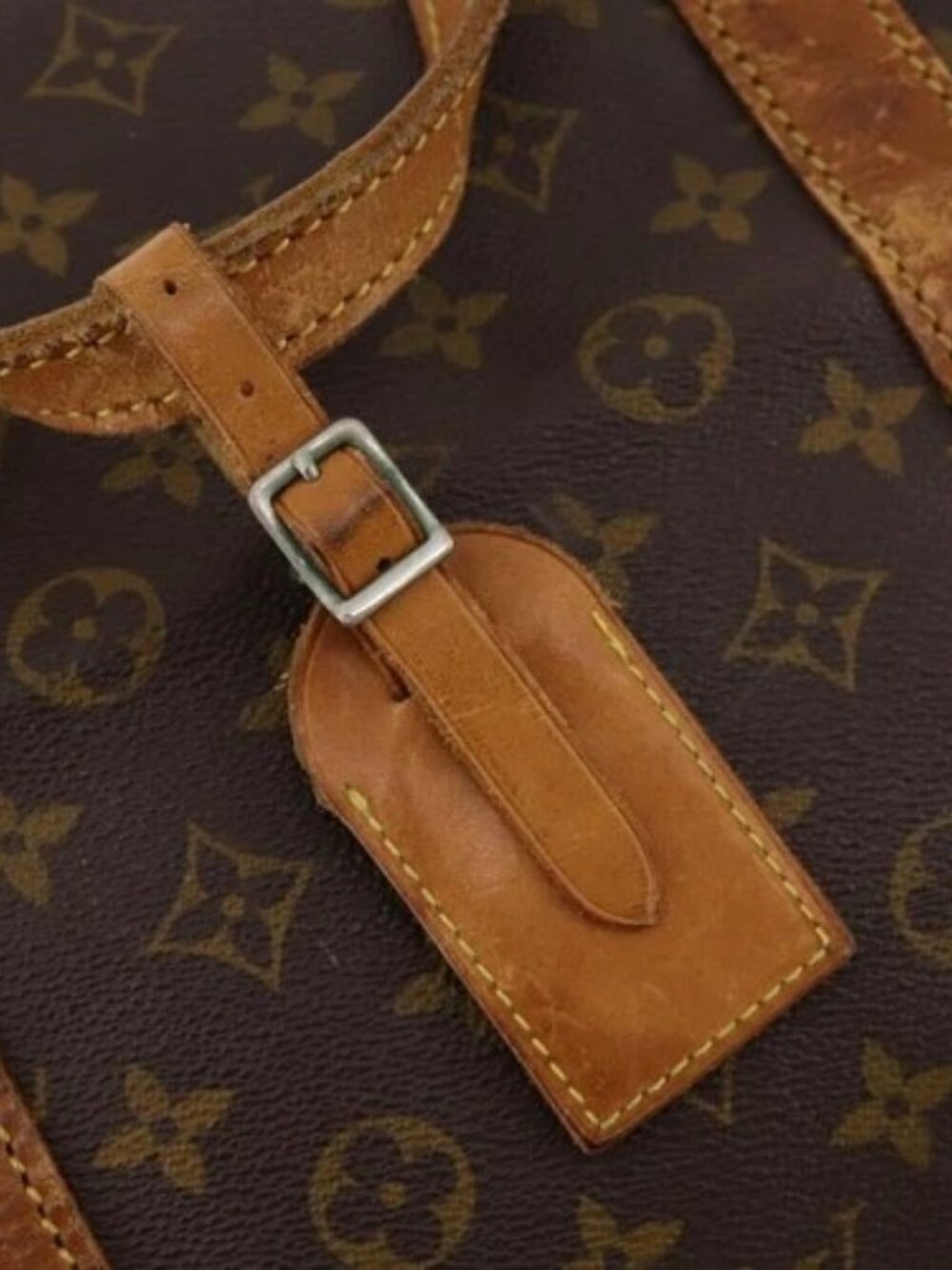 LOUIS VUITTON Monogram Sac Souple 55 Boston Bag M41622 LV Auth BAZ853 - Picture 12 of 16